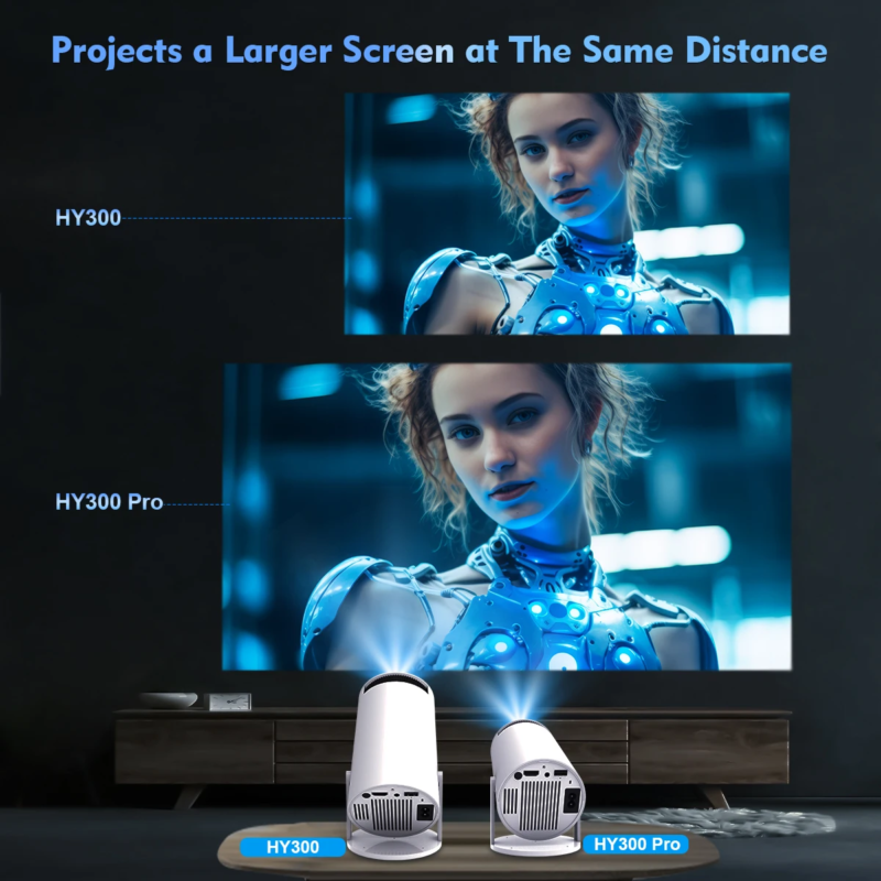 Proyector 4K Android 11, Dual Wifi6, 260 ANSI, ideal para cine en casa y exterior. - Image 6