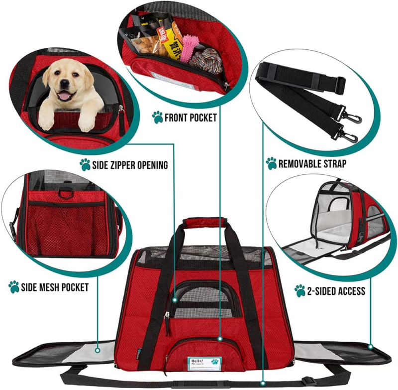 Transportín para mascotas, ideal para gatos y perros pequeños. - Image 3