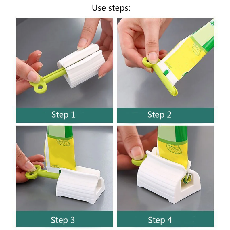 Exprimidor de tubo de pasta de dientes eficiente y sin complicaciones para una experiencia de cepillado suave y cómoda. - Image 5